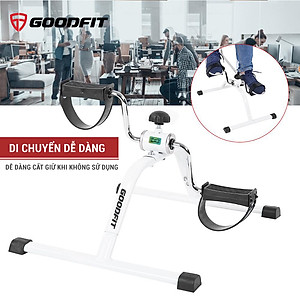 Xe Đạp Tập Thể Dục Mini Tháo Lắp Tại Nhà, Văn Phòng Chính Hãng GoodFit GF003MB