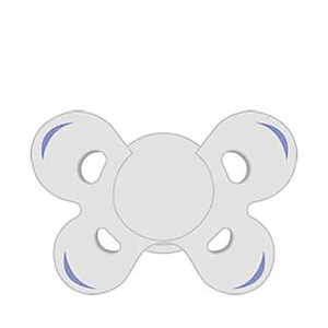 Ty ngậm silicone Chicco Physio Comfort cho bé
