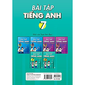 Sách Bài tập tiếng Anh 7 - Có đáp án (Dành cho bộ SGK Global Success)
