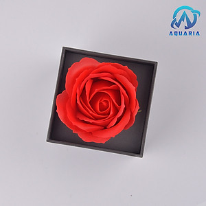 Hộp Đựng Trang Sức Kèm Sáp Thơm Hoa Hồng Quà Tặng Dành Cho Người Thương
