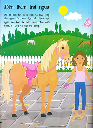 Sách Dán Hình Sáng Tạo Trang Phục Búp Bê - Búp Bê Xinh Xắn