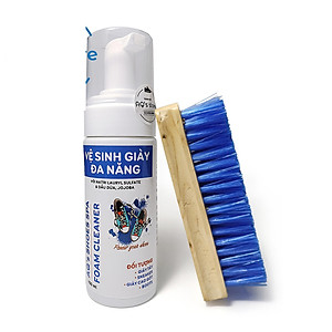 Combo 8  hộp đựng giày Sneaker Box + tặng chai,xịt  vệ sinh sneaker đa năng kèm bàn chải