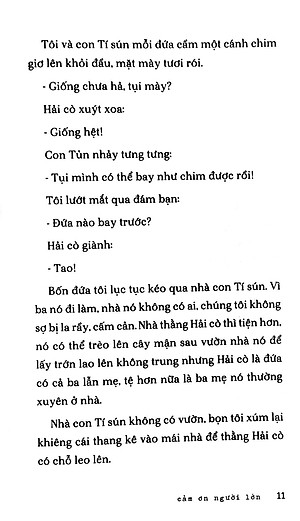 Sách Cảm Ơn Người Lớn (Bìa Mềm)