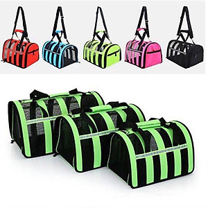 Túi Lưới Vận Chuyển Chó Mèo Màu Ngẫu Nhiên