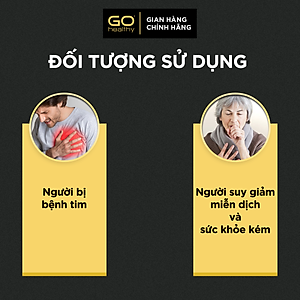 GO CO Q10 160MG 30 VIÊN - Viên uống bổ tim nhập khẩu chính hãng GO Healthy New Zealand