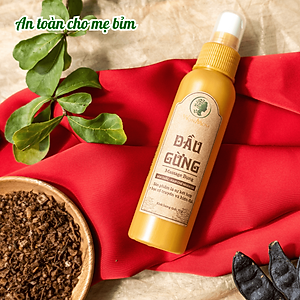 Dầu gừng thảo mộc massage tan mỡ bụng sau sinh Wonmom 70g
