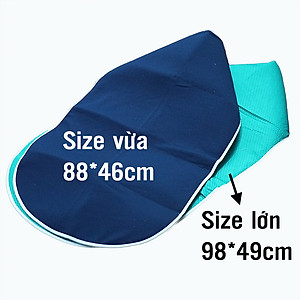 1 Tấm Bạt Đệm Miếng Phủ Trùm Lót Che Yên Xe Máy SIZE LỚN Chống Nóng Nắng Mưa 3 Lớp Cao Cấp