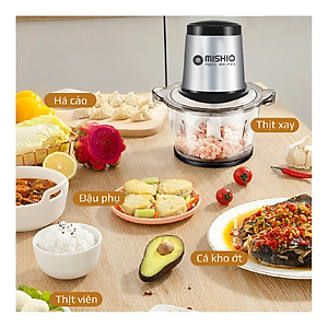 Máy xay thịt đa năng Mishio MK-135 1,8L - Hàng chính hãng