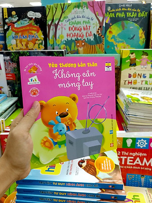 Sách Bé Học Cách Yêu Thương - Yêu Thương Bản Thân - Không Cắn Móng Tay