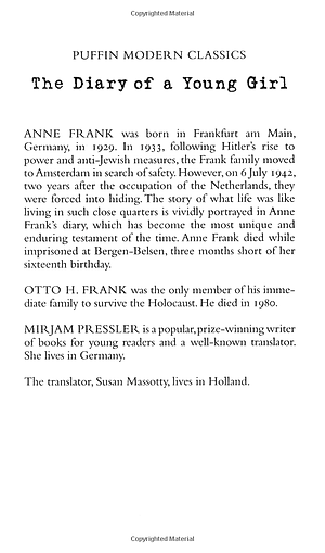 Sách The Diary of a Young Girl: Definitive Edition (Puffin Modern Classics)