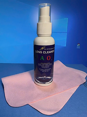 Nước xịt rửa mắt kính chuyên dụng TẶNG KHĂN LAU Màu Ngẫu Nhiên