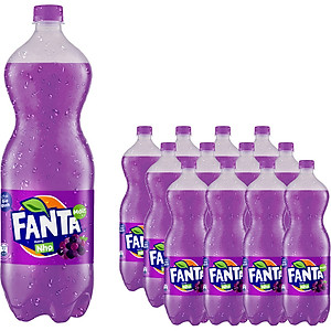 Lốc 6 Chai Nước Giải Khát Có Gas Fanta Nho 1.5L x 6