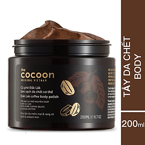 Tẩy Da Chết Cà phê Đăk Lăk Cocoon 200ml