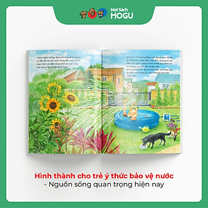 Truyện Ehon bé 3-4-5 tuổi - Câu chuyện của những giọt nước