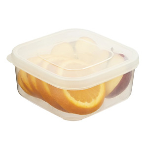 Hộp Đựng Thực Phẩm Hình Vuông Nhiều Size Lựa Chọn Hokkaido Xuất Nhật - Chính Hãng ( Tặng kèm khăn lau PaKaSa) Giao màu ngẫu nhiên 