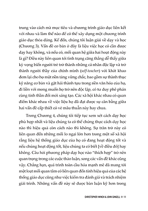 TRIẾT LÝ VÀ CHÍNH SÁCH GIÁO DỤC