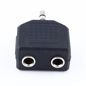 Đầu chia Jack tai nghe, loa chuẩn 3.5 từ 1 ra 2 - Đầu chia âm thanh 1 ra 2 - Hàng chính hãng