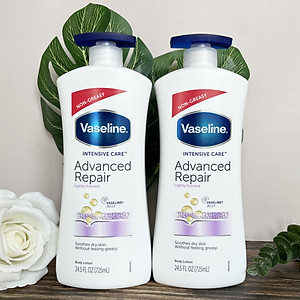 Sữa Dưỡng Thể Vaseline Intensive Care Advanced Repair 725ml Mẫu Mới