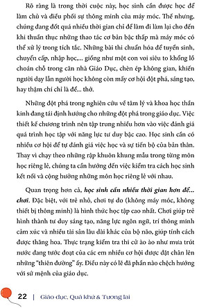 Sách Giáo Dục - Tương Lai & Đổi Mới