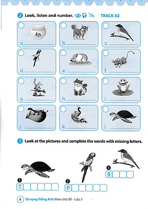 Sách Từ Vựng Tiếng Anh Theo Chủ Đề Lớp 3