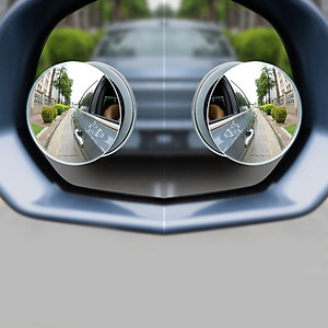 Bộ 2 gương lồi tràn viền xoay 360 độ gắn cho kính gương chiếu hậu tránh điểm mù cho xe Hơi, Xe Ô tô - Hàng nhập khẩu