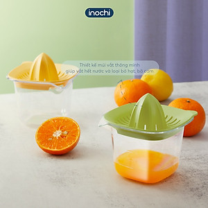 Bộ vắt cam chanh thân trong Yoko 500ml Inochi (tiêu chuẩn Nhật Bản)