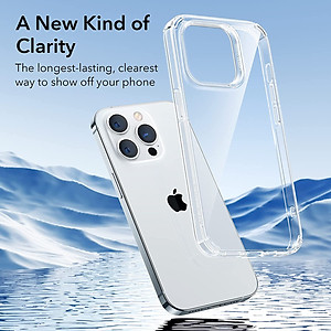 Ốp Lưng cho iPhone 14 Pro / iPhone 14 Pro Max ESR Krystec Clear Case - Hàng Chính Hãng