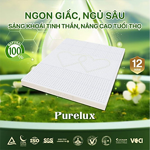 Nệm Cao Su Thiên Nhiên Kim Cương Purelux- 3’Zone