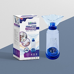 Buồng đệm khí dung Biohealth hỗ trợ dùng thuốc cho bệnh nhân hen suyễn