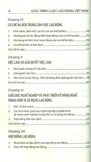 Giáo Trình Luật Lao Động Việt Nam - PGS.TS. Lê Thị Hoài Thu - (bìa mềm)