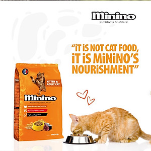 15KG Thức ăn cho mèo Minino Tuna Flavored - Thức ăn hạt cho mèo vị cá ngừ