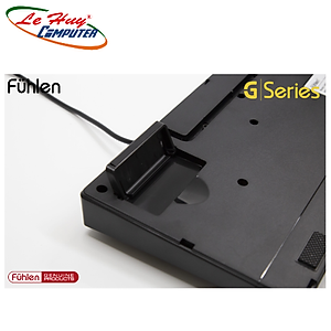 Bàn Phím Fuhlen G411S Black - Phím văn phòng - Hàng Chính Hãng