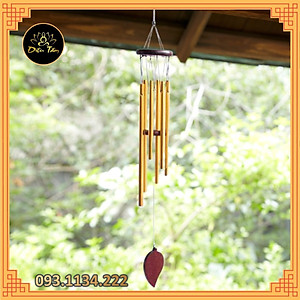 Chuông gió phong thuỷ 6 thanh Chuông gió may mắn