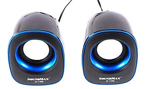 LOA VI TÍNH SOUNDMAX A130 màu ngẩu nhiên - Hàng Chính Hãng