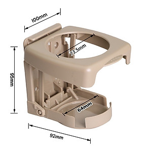 Phụ kiện đựng chai nước, giá để ly trên xe hơi xe du lich gấp gọn tiện lợi - Hàng chính hãng