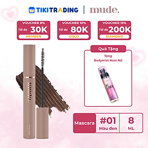 Mascara Chuốt Dày Mi Định Hình Mi Tốt Mude Inspire Volume Curling Mascara (8ml)