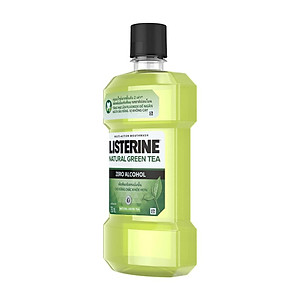 Nước súc miệng Listerine ngừa sâu răng hương trà xanh Mouthwash Natural Green Tea (750ml)