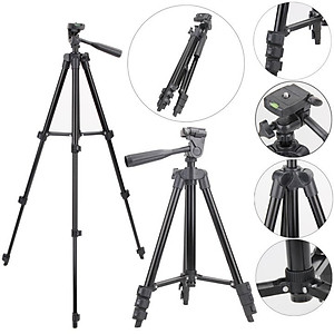 Gậy Chụp Hình, Chụp ảnh 3 chân Tripod 312O Cao cấp - Tặng Kẹp Smartphone