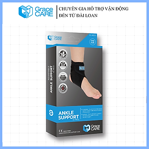 Đai Cố Định Cổ Chân Grace Care AB222 – Hỗ Trợ Chấn Thương, Bong Gân, Tập Luyện Thể Thao