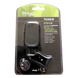 Máy lên dây đàn Guitar Stagg CTU-C6BK-Guitar tuner