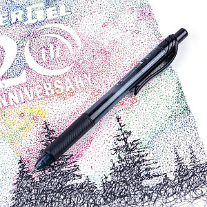 Bút Bi Nước Nhật Bản Mực Gel Pentel Energel BL107 | Trơn Mượt Siêu Nhanh Khô Ngòi 0.7mm (nhiều màu)