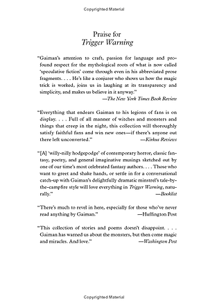 Trigger Warning: Short Fictions And Disturbances