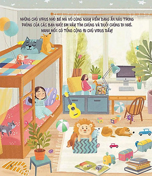 Sách Các Hoạt Động Và Trò Chơi Về Virus Và Vi Khuẩn