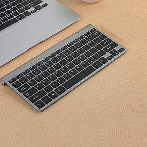 Bàn phím không dây mini W200S - đa kết nối bluetooth 5.0 + 3.0 + Usb wireless 2.4G hàng nhập khẩu