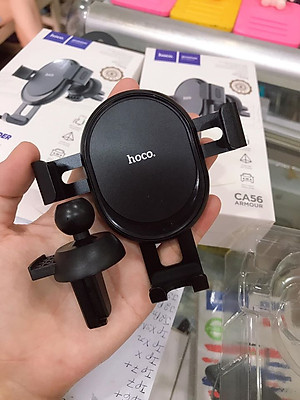 Giá đỡ điện thoại HOCO CA56 cửa gió thanh điều hòa trên ô tô - Thiết bị đỡ điện thoại trên xe hơi oto , Thiết kế kiểu dáng thông minh - kẹp điện thoại oto