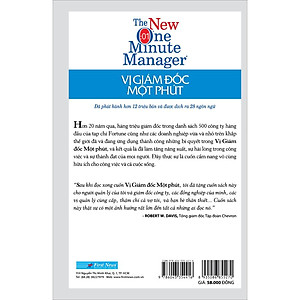 Sách Vị Giám Đốc Một Phút (Tái Bản)