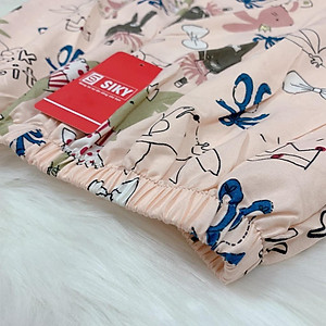 Bộ ngủ nữ pijama cộc tay dễ thương - BN06