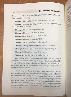 Cơ Sở Di Truyền Học Phân Tử Và Tế Bào - Đinh Đoàn Long