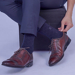 Hộp 5 đôi tất vớ đi giày tây nam công sở cổ cao MRM Manlywear, sợi cotton organic cao cấp thoáng khí, chống hôi chân