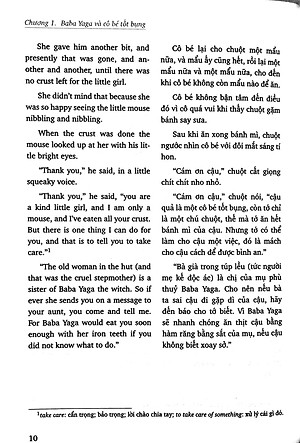 Tập Truyện Cổ Tích Dân Gian Nga - Mụ Phù Thủy Baba Yaga - Song Ngữ Anh-Việt (Tái Bản 2023)